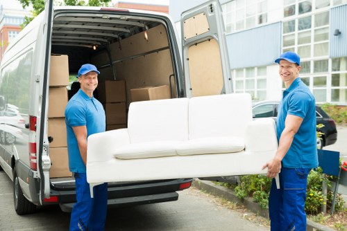 Family preparing for a smooth removals service in Hydepark