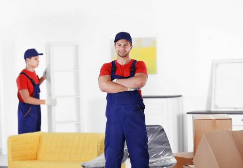 House movers assisting a residential relocation in Hydepark