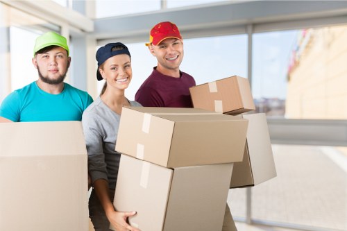 Commercial furniture removal for an office or shop in Hydepark