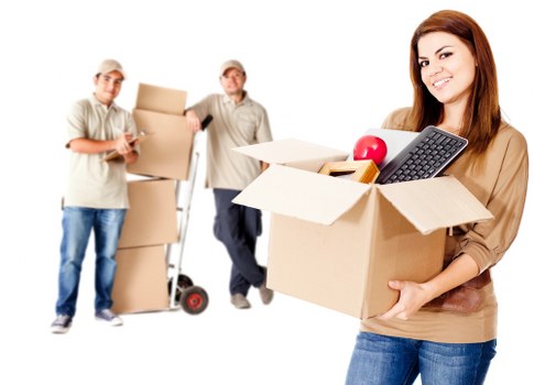 Commercial moving team handling furniture and equipment near Hydepark
