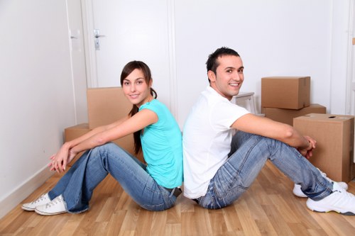 Local van removal for flat moves and box transport in Hydepark