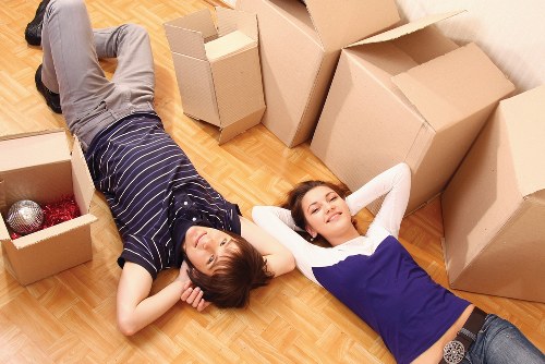 Furniture being carried from a Hydepark home during a house move