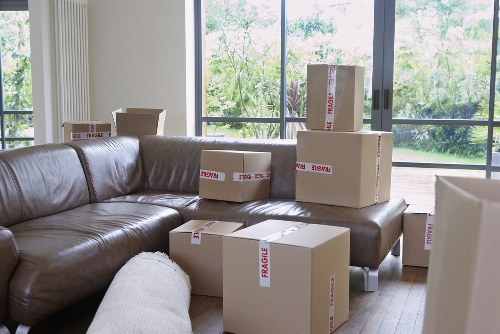 Local moving truck arriving for a Hydepark relocation